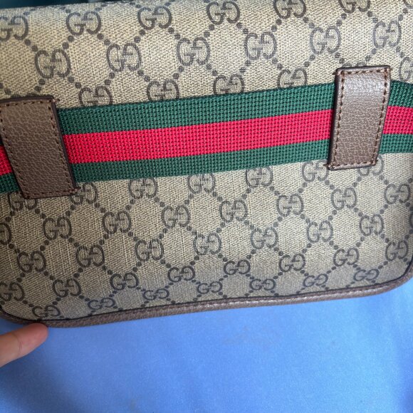 GUCCI Crossbody Bag Waist Bag Brown - Picture 4 of 5